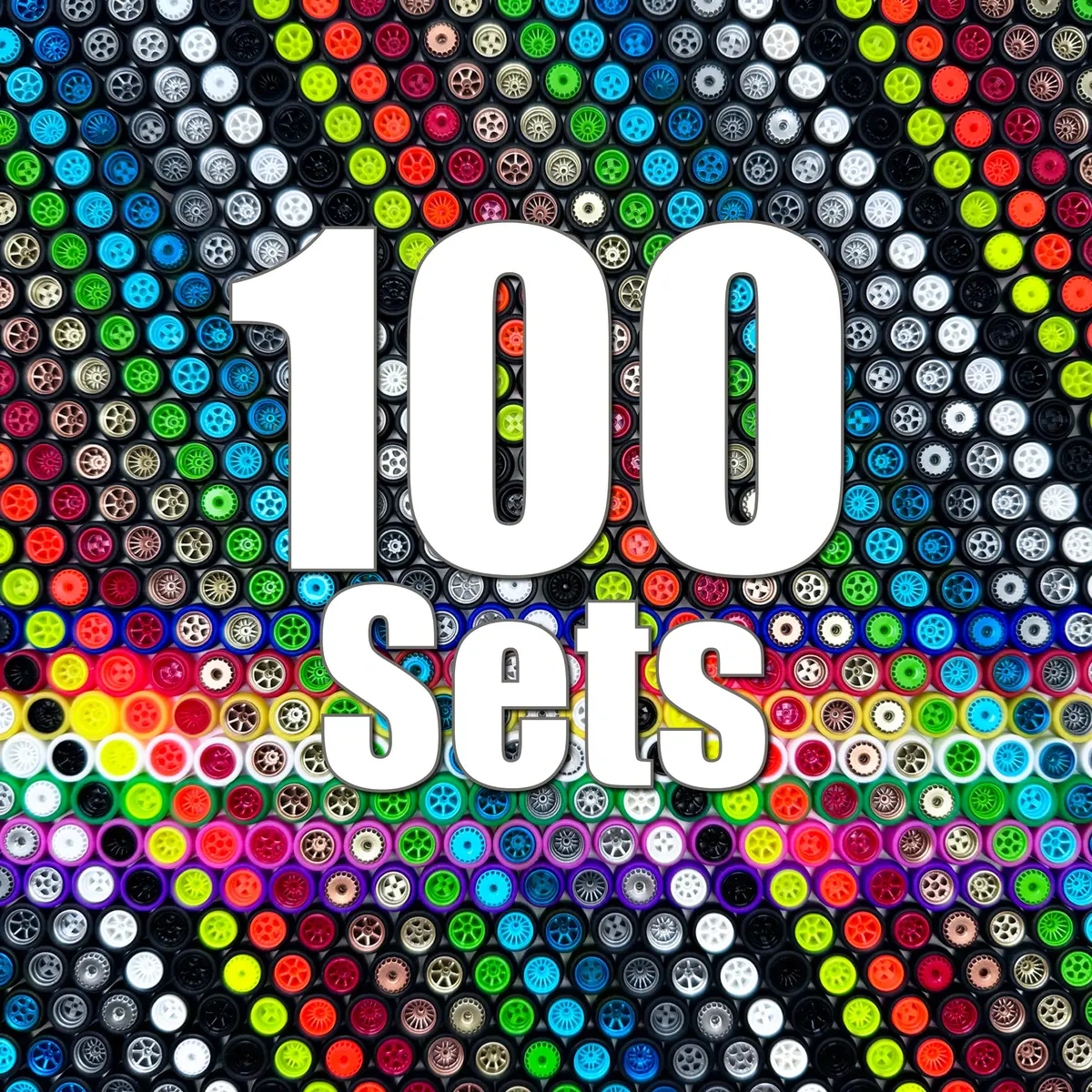 100 Sets Value Pack With Alternative Tires ($250 Savings & Free Shipping World-Wide) 1