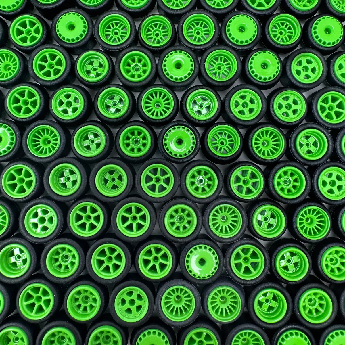Takata Green With Alternative Tires 1