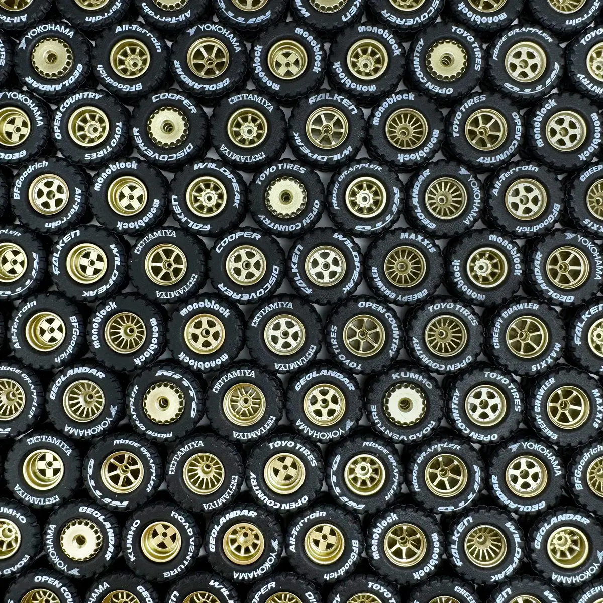 Top Secret Gold With Off-Road Tires 1