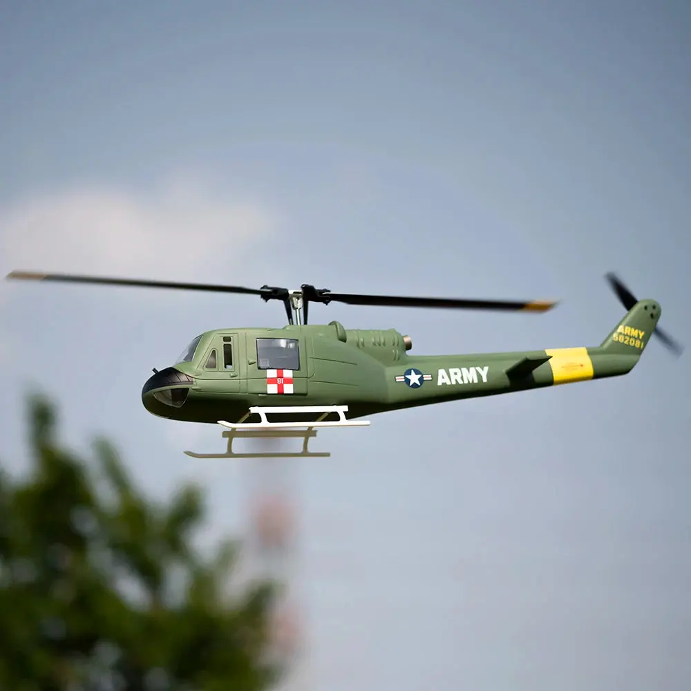 Flywing Uh-1 6Ch 450 Size Helicopter With H1 Flight Controller Pnp Rtf 2