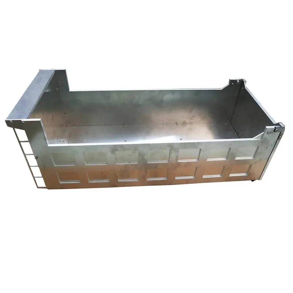 Metal Cargo Bucket  For 1/14 Tamiya Rc Truck Trailer Scania 770S Actros 3363 Volvo 1