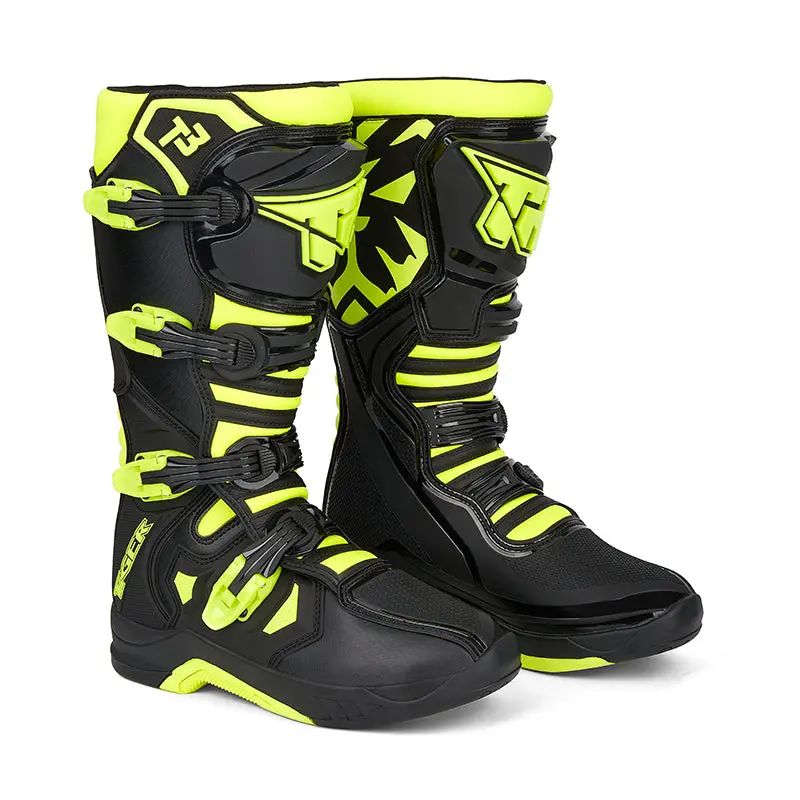 Tr Mtr T3 Motocross Riding Boots – Off-Road Motorcycle Boots With Tpu Protection & Anti-Slip Sole 1