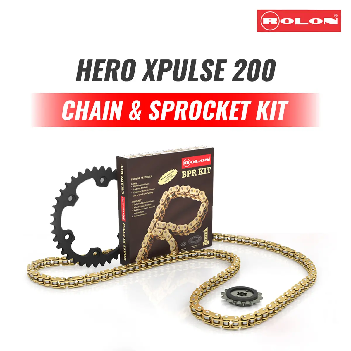 Rolon Chain Sprocket For Hero Xpulse 200 4V 1