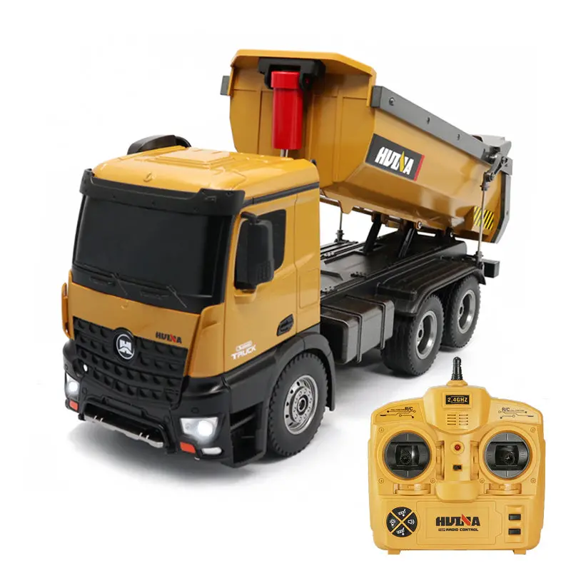 1/14 Huina 573 Rc Dump Trucks Remote Control Vehicle 1