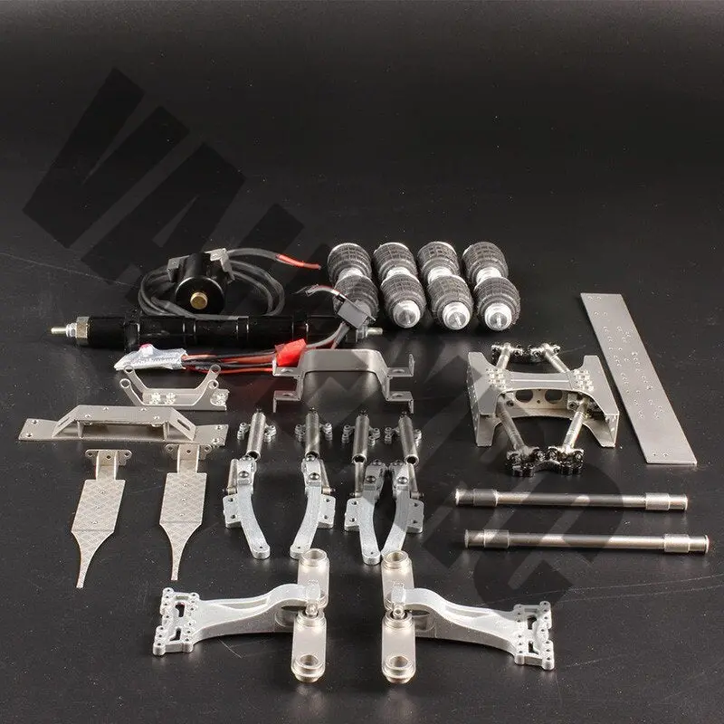 Electromagnetic Suspension System Without Axle For 1/14 Tamiya Remote Control Truck Tractor 1