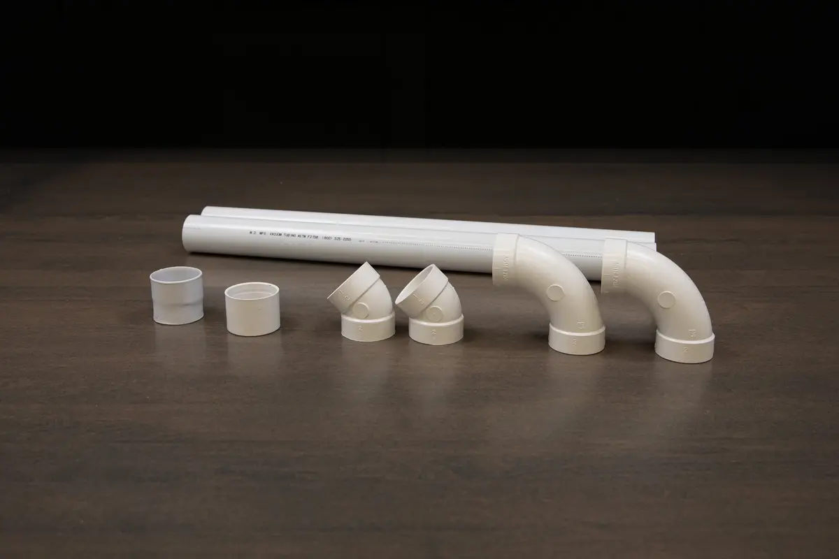 Vacuum Hard Plumb Kit For Hose Reel 1