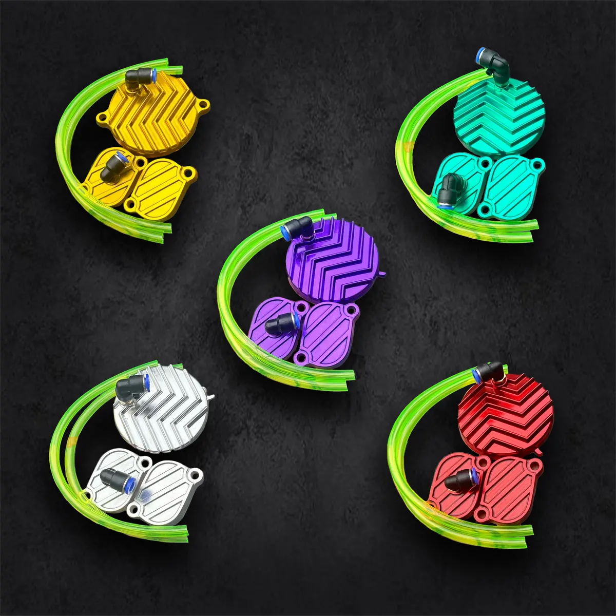 Bling Head Cover Set - Honda Grom/Msx 1