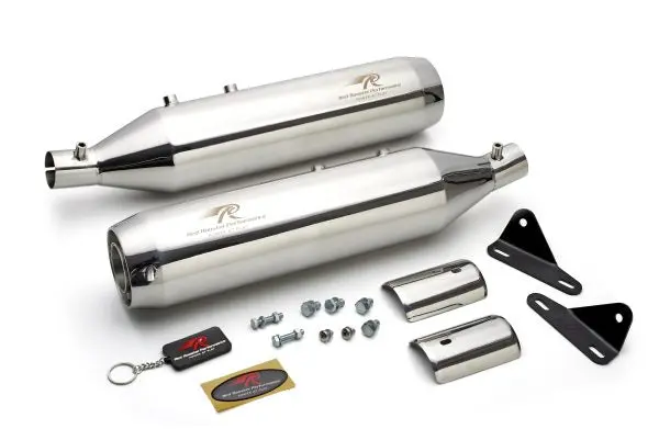 Red Rooster Perfomance Astral Exhaust For Royal Enfield Super Meteor 650 1