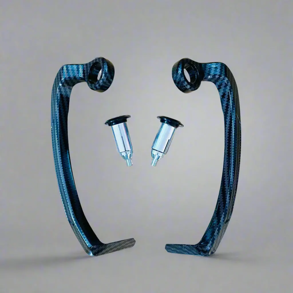 Motorcycle Hand Guards - Bsddp Bow - Carbon Black 1