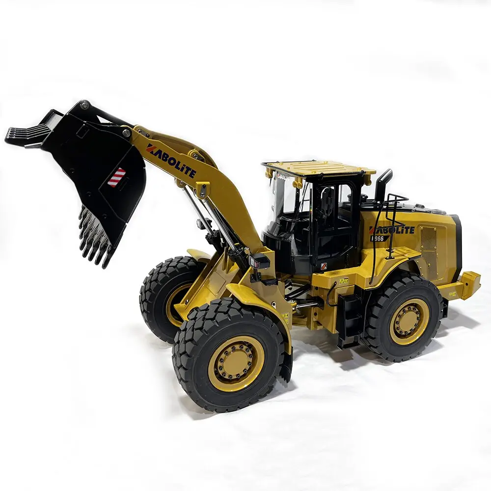 1:16 Kabolite K966 Rc Hydraulic Metal Loader Bulldozer Rtr 1