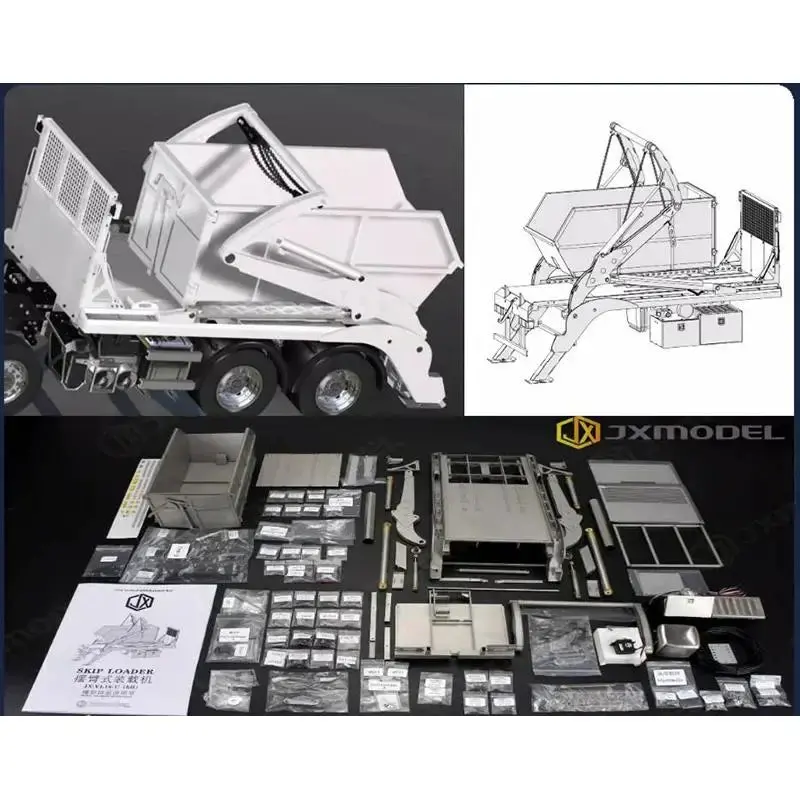 Jxmodel Loader Body Kit 1/14 Rc Hydraulic Model 1