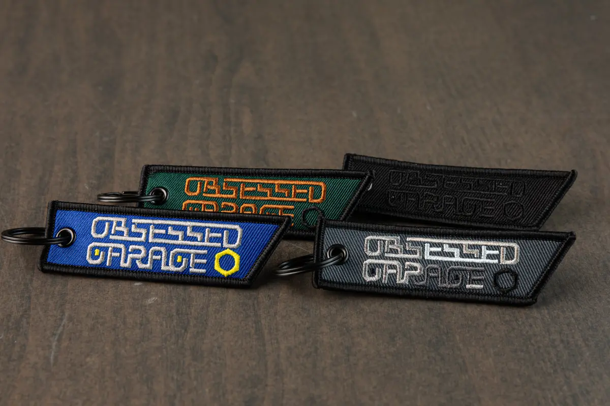 Obsessed Garage Mini Key Tag 1