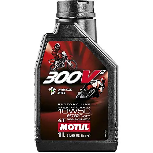 Motul 300V² Factory Line 10W-50 Fully Synthetic Engine Oil 1
