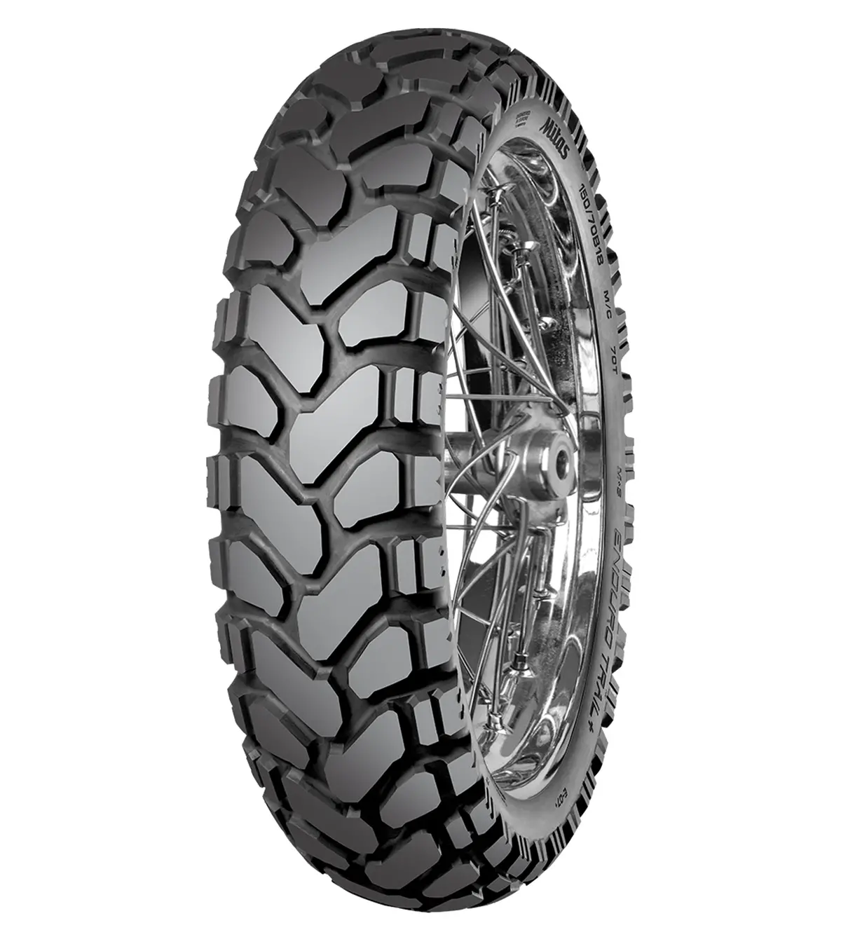 Enduro Trail+ 140/80B18 70T Rear Tubeless Tyre E-07+ 1