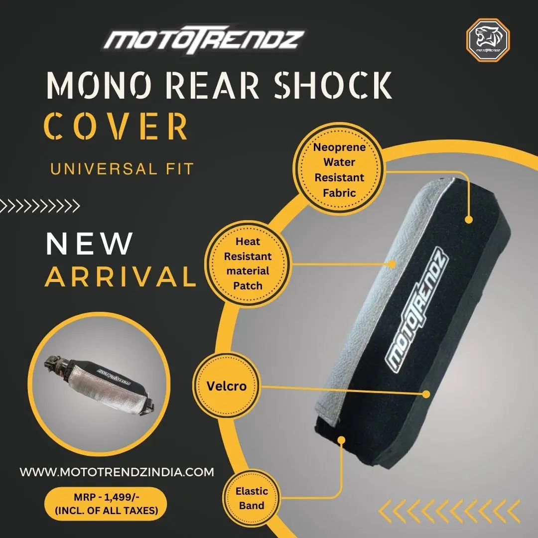 Mono Rear Shock Cover | Universal Fit | ( For Shock Up With Length Up To 25 Cm) 1