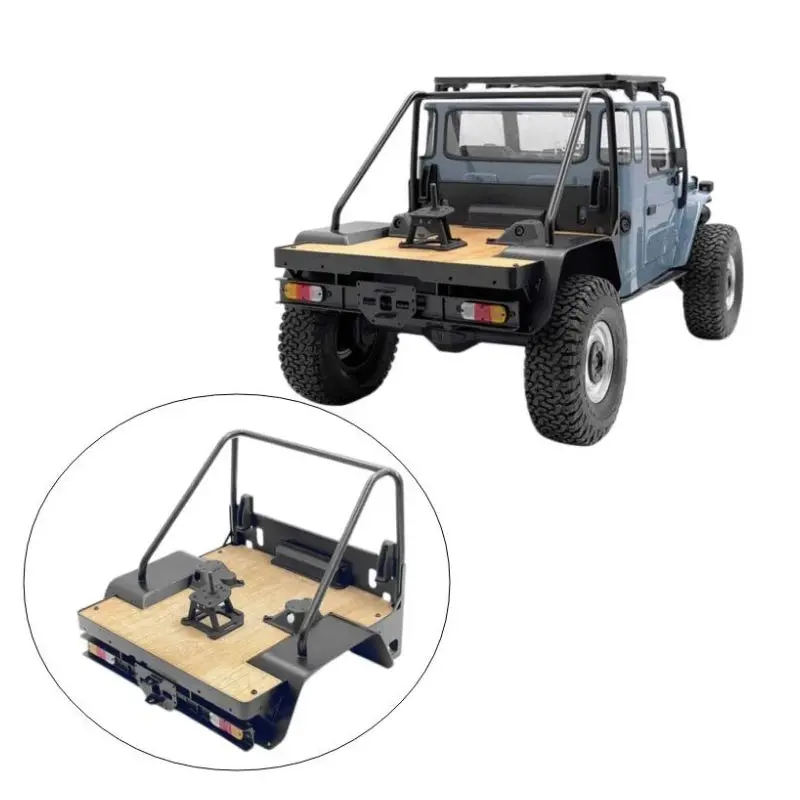 Metal Rear Bucket Hopper For 1/10 Vanquish Vs4-10 Phoenix  Rc Car 1