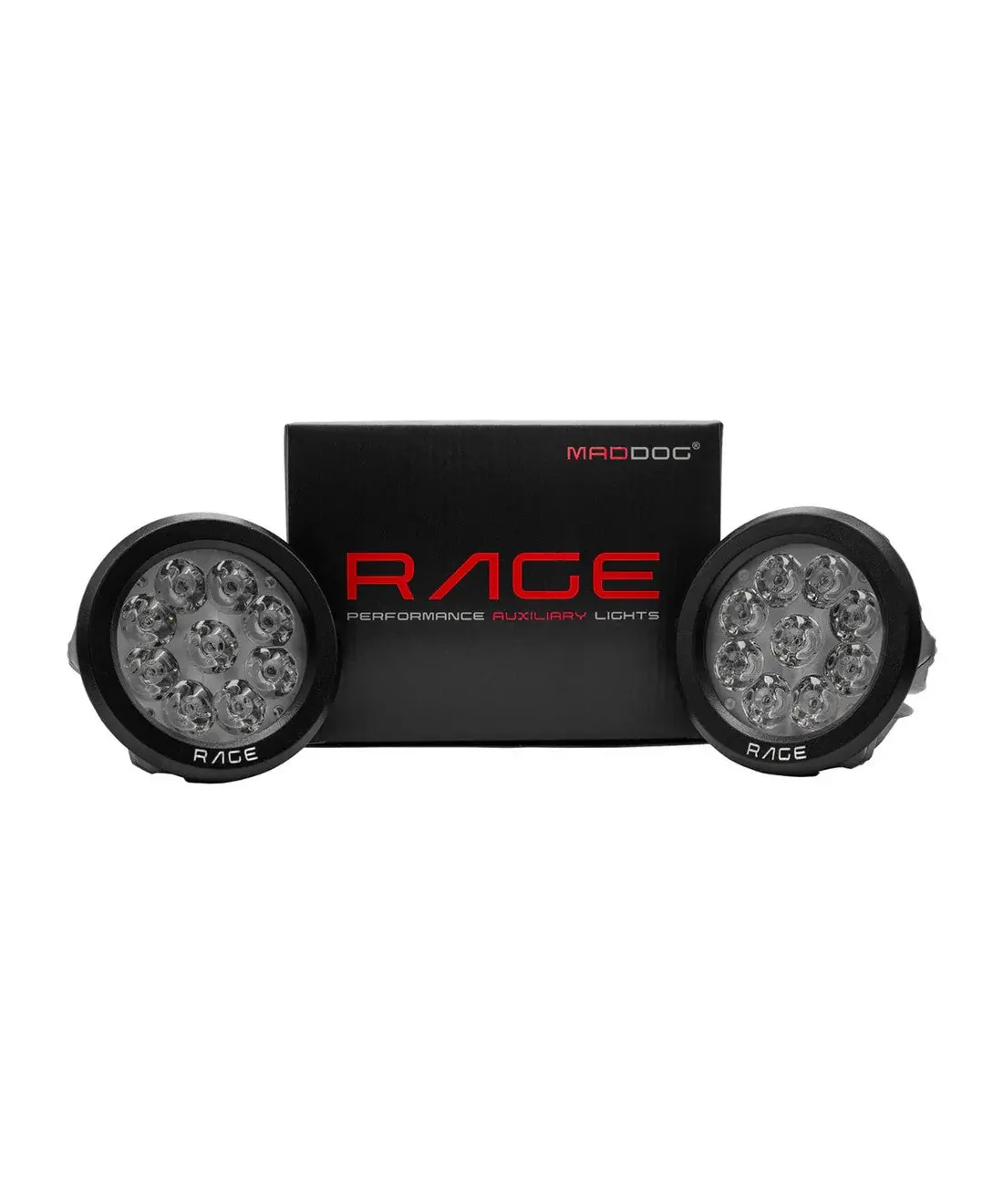 Rage 9 Led Auxiliary Light For Motorcycle 1