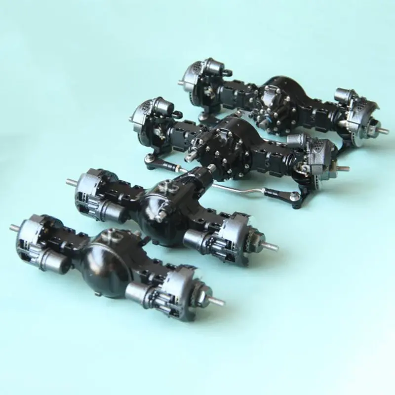 Aboveboard Hobby 4X4 6X6 8X8 Metal Axle With Dummy Calipers For 1/14 Tamiya Rc Truck Trailer Tipper Scania R620 Man Tgx Volvo Actros 3