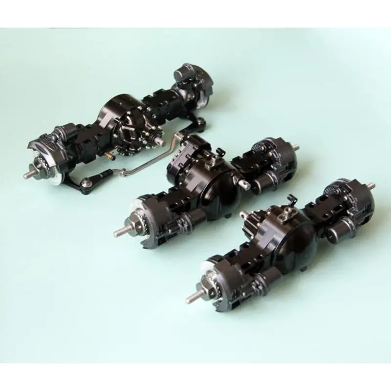 Aboveboard Hobby 4X4 6X6 8X8 Metal Axle With Dummy Calipers For 1/14 Tamiya Rc Truck Trailer Tipper Scania R620 Man Tgx Volvo Actros 2