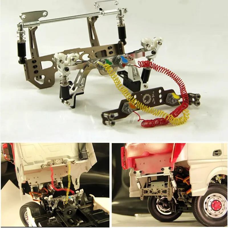 Aboveboard Hobby Cab Suspension System For 1/14 Tamiya Rc Truck Trailer Tipper Scania Man  Actros Arocs 1