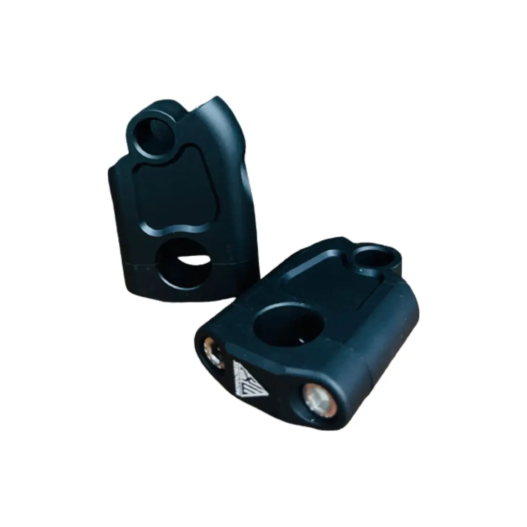 Motocrux Angled Riser Black For Himalayan 1