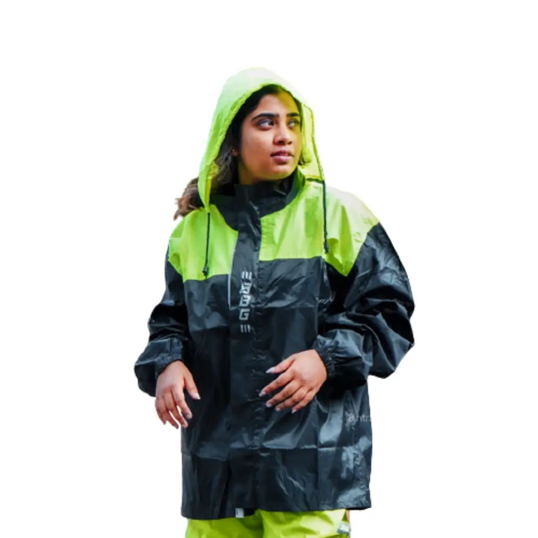 Rain Jacket With Hoodie-Bbg 1