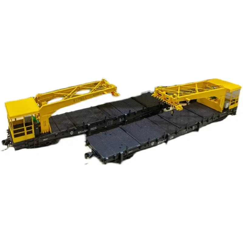 N27 Ho 1/87 Public Works Rail Operation Crane Truck Set 1