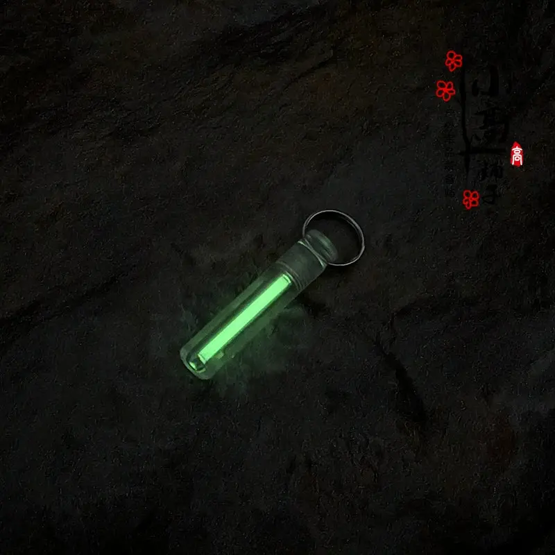 Self-Luminous 25 Years Tritium Tube Light Keychain 13