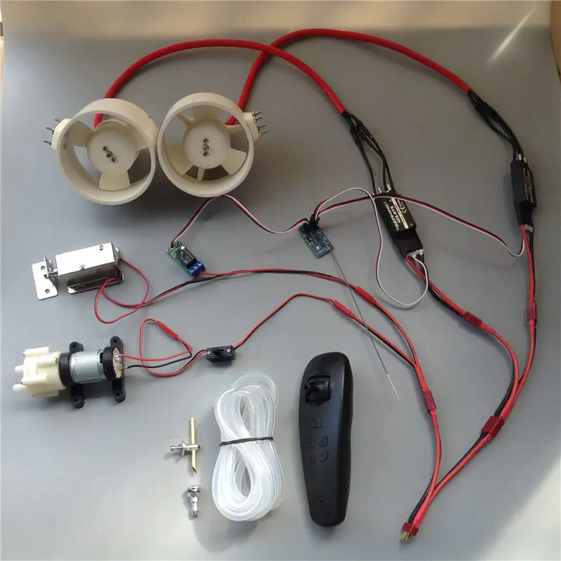8 Kg 12V Brushless Motor Rc Petrol Boat Underwater Propeller Power Set 1
