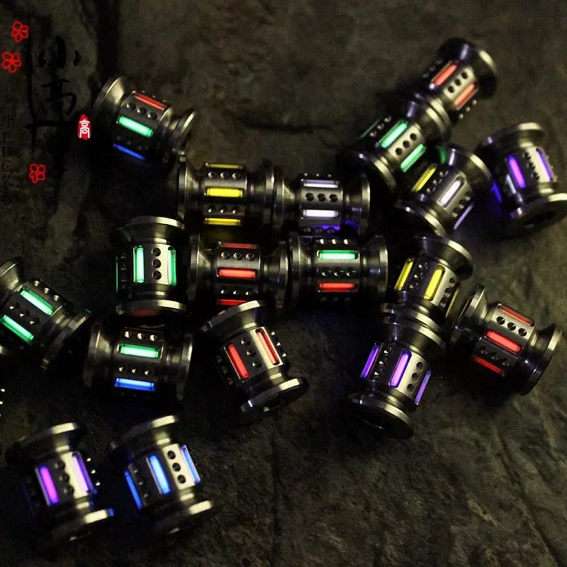 Titanium Alloy Diy Rope Falling Tritium Tube 1