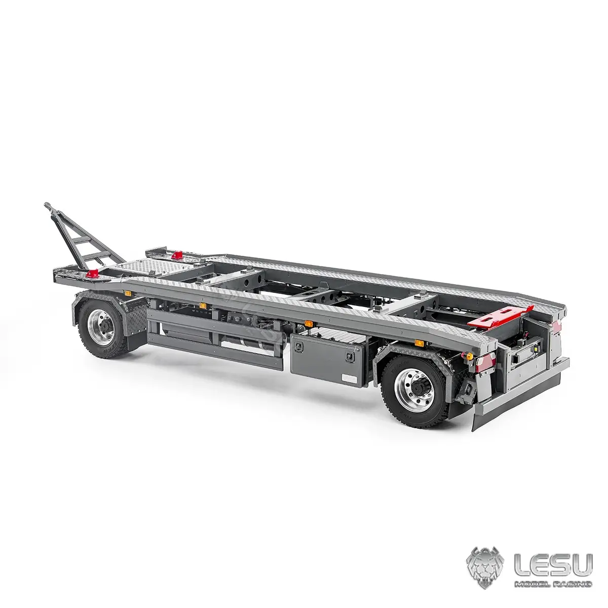 Lesu 1/14 Rc Tractor Metal Ro-Ro Trailer Ls-A0065 1