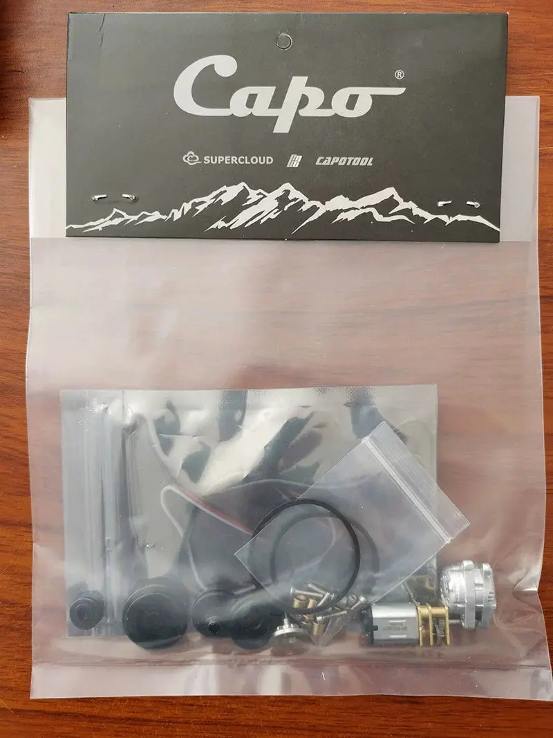 Capo 1/8 R34 Gtr Rc Car Light Set Car Logo Pulley Fixed Rod Op Part 2