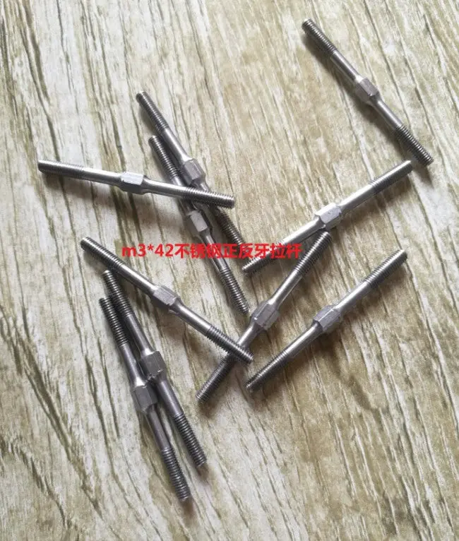 Ss M3 Double-Ended Threaded Tie Rod For 1/10 Yokomo Yd2 D5 Sakura D5s Mr Mst Rc Drift Car 5
