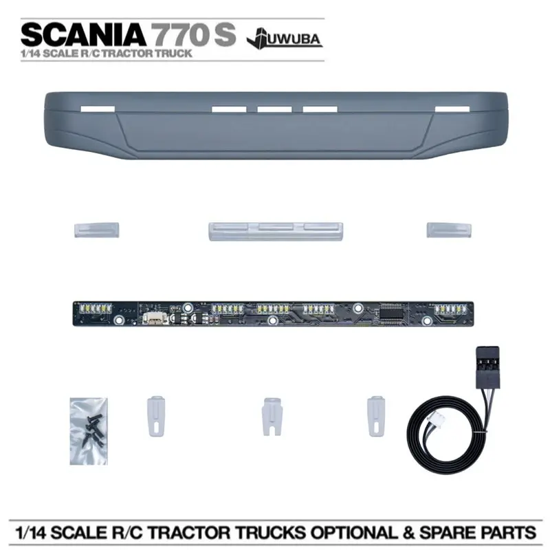 1/14 Tamiya 770S 56368 Rc Tractor Sun Visor Light 770-W18c 1
