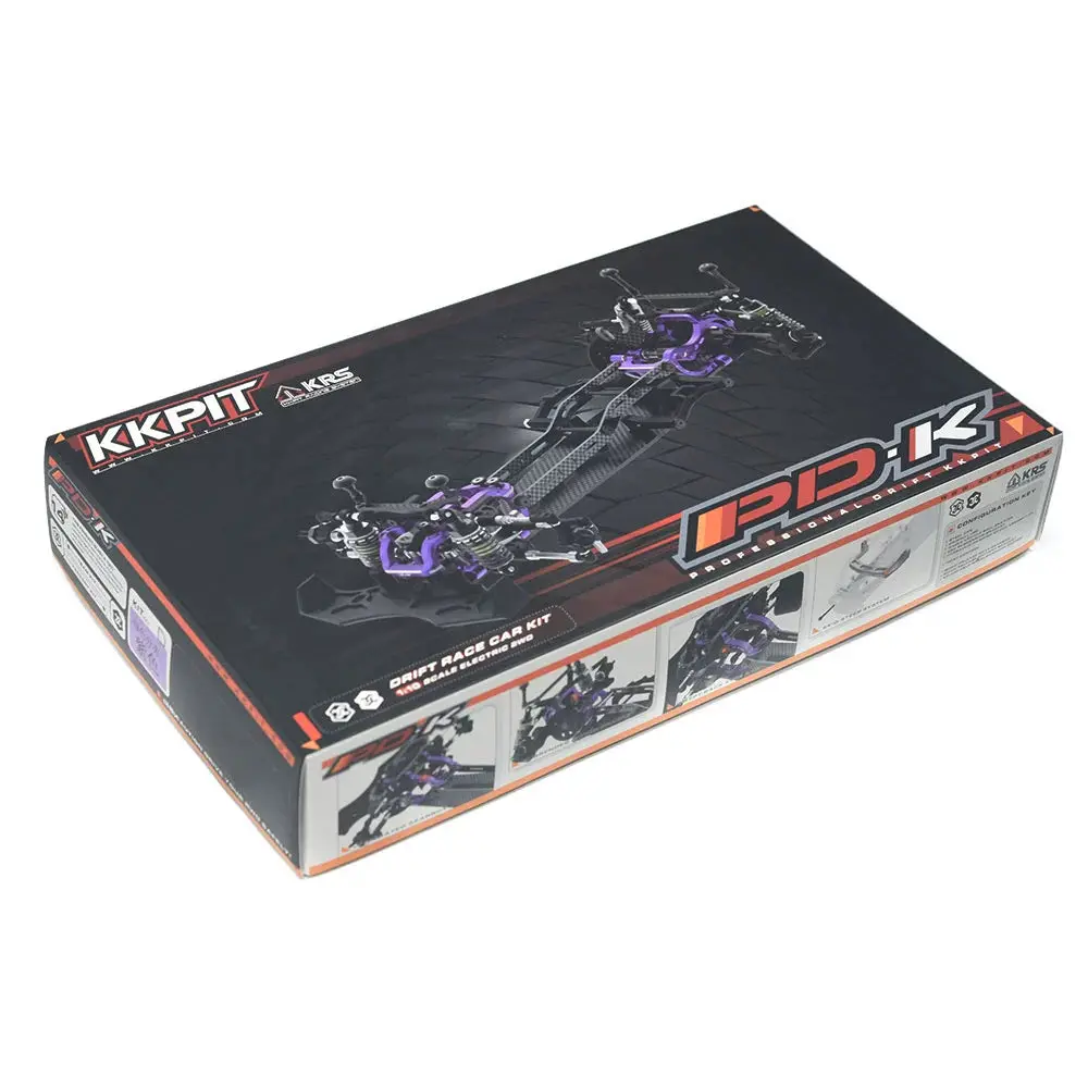 Kkpit Pdk 1/10 Rwd Rc Drift Car Ultra Kit With All Op Parts 1