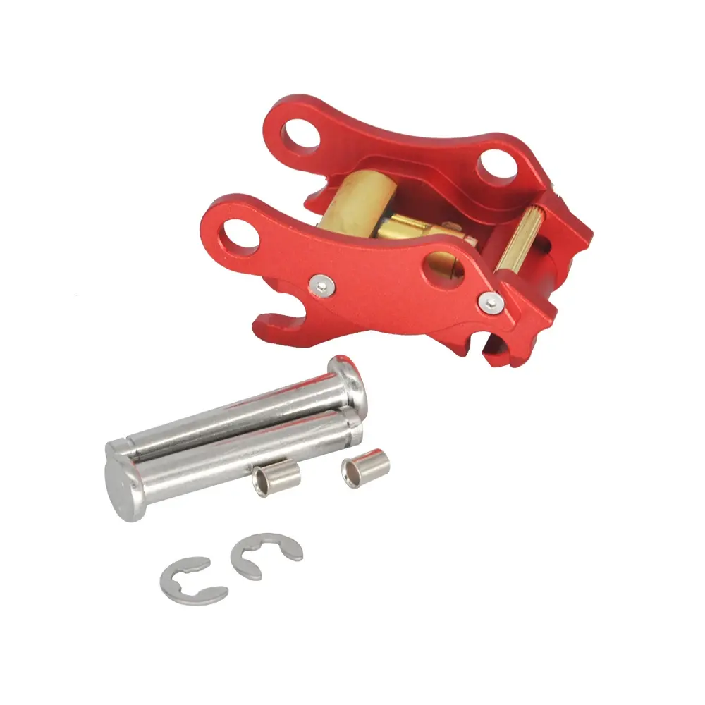 Double E 1/14 Rc Hydraulic Excavator E010 E111 Ec160 Quick Coupler, Metal Bucket Op Parts 1