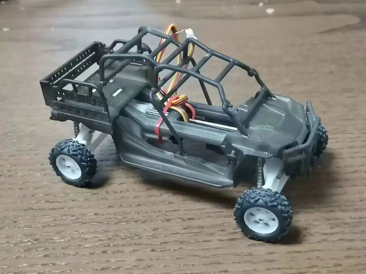1/35 Polaris Mrzr 3D Printing All-Terrain Rc Assembly Model Car Kit Rtr 2