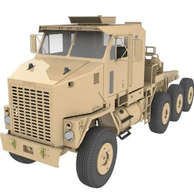 1/10 Us M1070 8X8 Tractor 3D Printed Shell 324Mm Wheelbase 1