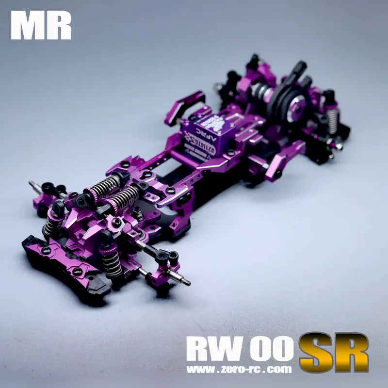 Zerorc Rw00sr Mr 1/24 Rc Drift Car Kit With Op Parts 1