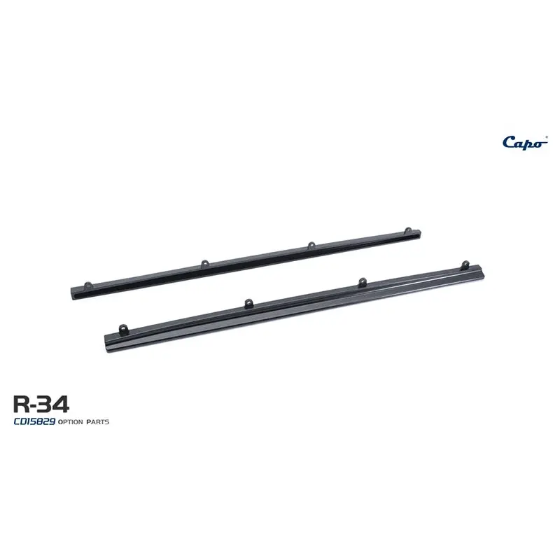 Capo Gtr R34 Rc Car Aluminum Alloy Side Skirt Cd15829ss 1