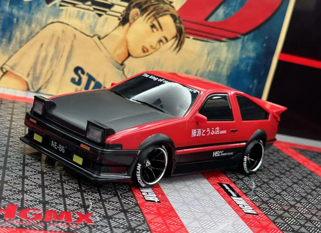 Hgmx /24 Rc Drift Car Plastic Car Shell Mini-Q8 Hgd1 12
