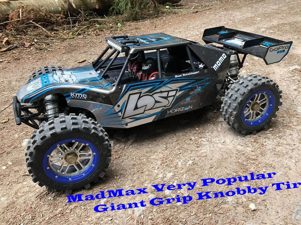 4Pcs Madmax Belted Giantgrip Tires For 1/5 Losi 5T Dbxl2.0 Rovan Baja Rc Car 2