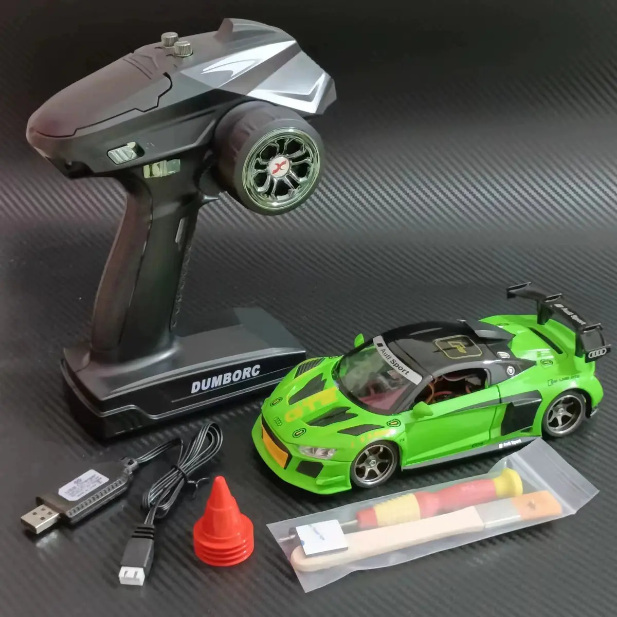 1/24 Brushed Power Awd Metal Shell Frame Remote Control Drift Mosquito Car Mini-Q8 Rtr 20
