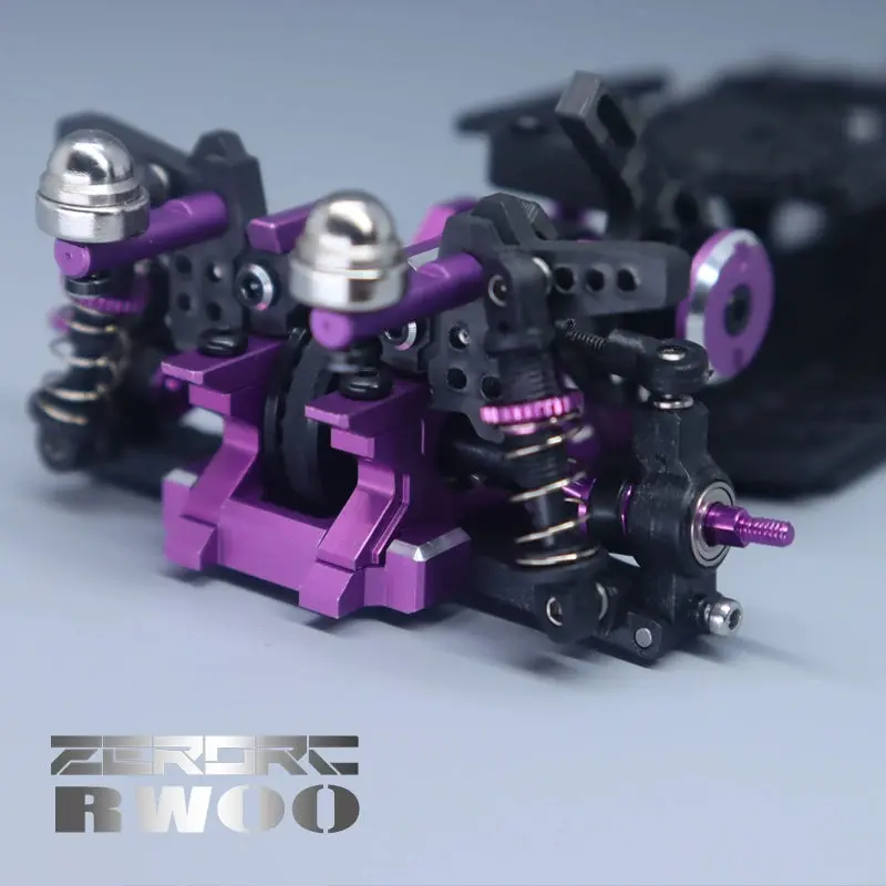 Zerorc Rw00sr 2Nd Generation 1/24 Rc Drift Car Frame Kit With Electronics 3