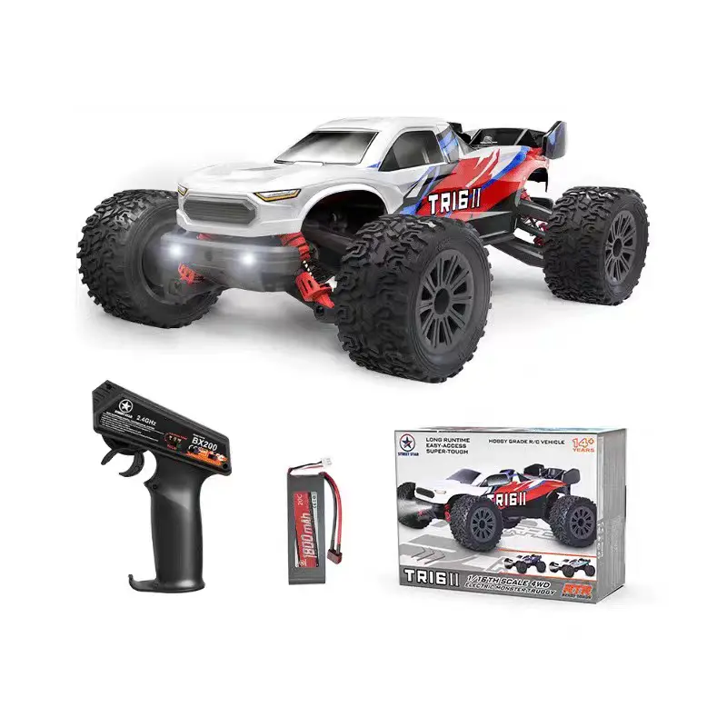 Pdracing 1/16 Tk16 Tr16 1/16 390 Brushed Motor 4Wd Rc Car Rtr 1