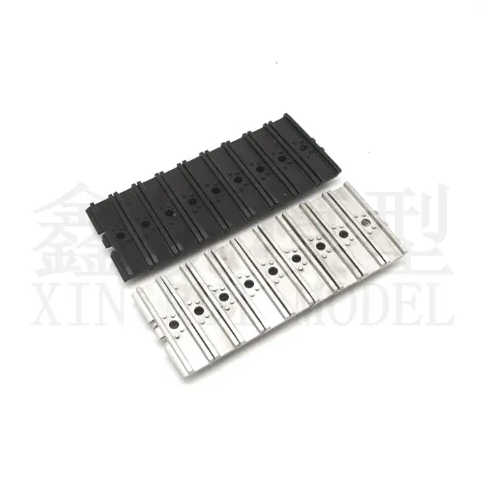 1/12 Rc Hydraulic Excavator Metal Track Carbon Steel Stainless Steel 65Mm Width 1