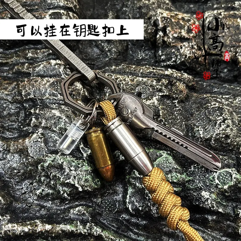 Self-Luminous 25 Years Tritium Tube Light Keychain 3