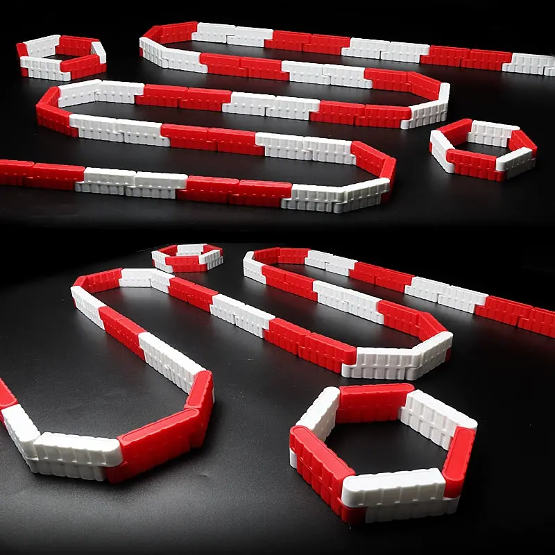 1/24 Rc Drift Car Track Plastic Splicing Guardrail 100Pcs 1