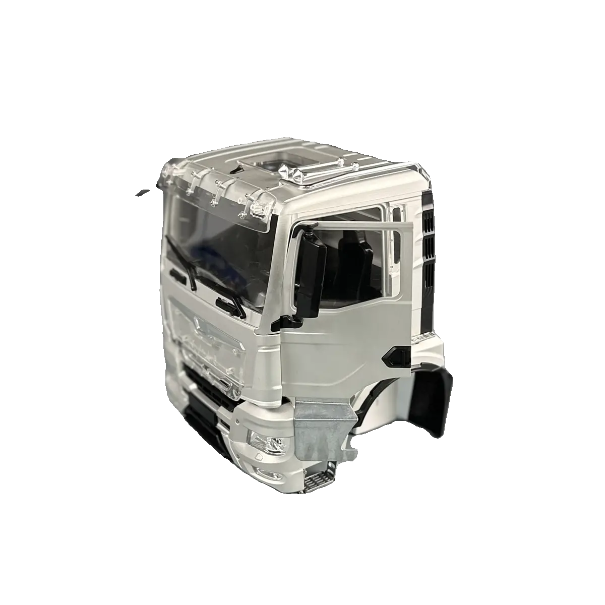 1/14 Man Tgs Door-Opening All-Metal Cab For Tamiya Lesu Remote Control Truck Model 1