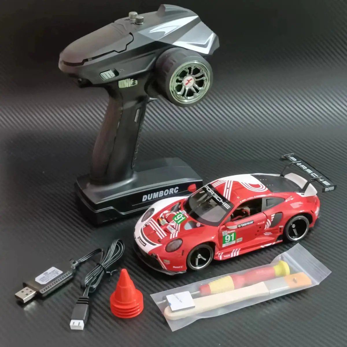 1/24 Brushed Power Awd Metal Shell Frame Remote Control Drift Mosquito Car Mini-Q8 Rtr 17